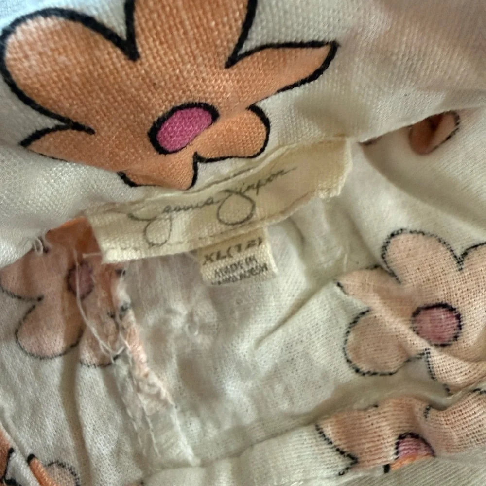 Jessica Simpson Kids Floral Set - White and Pink - Picture 2 of 2